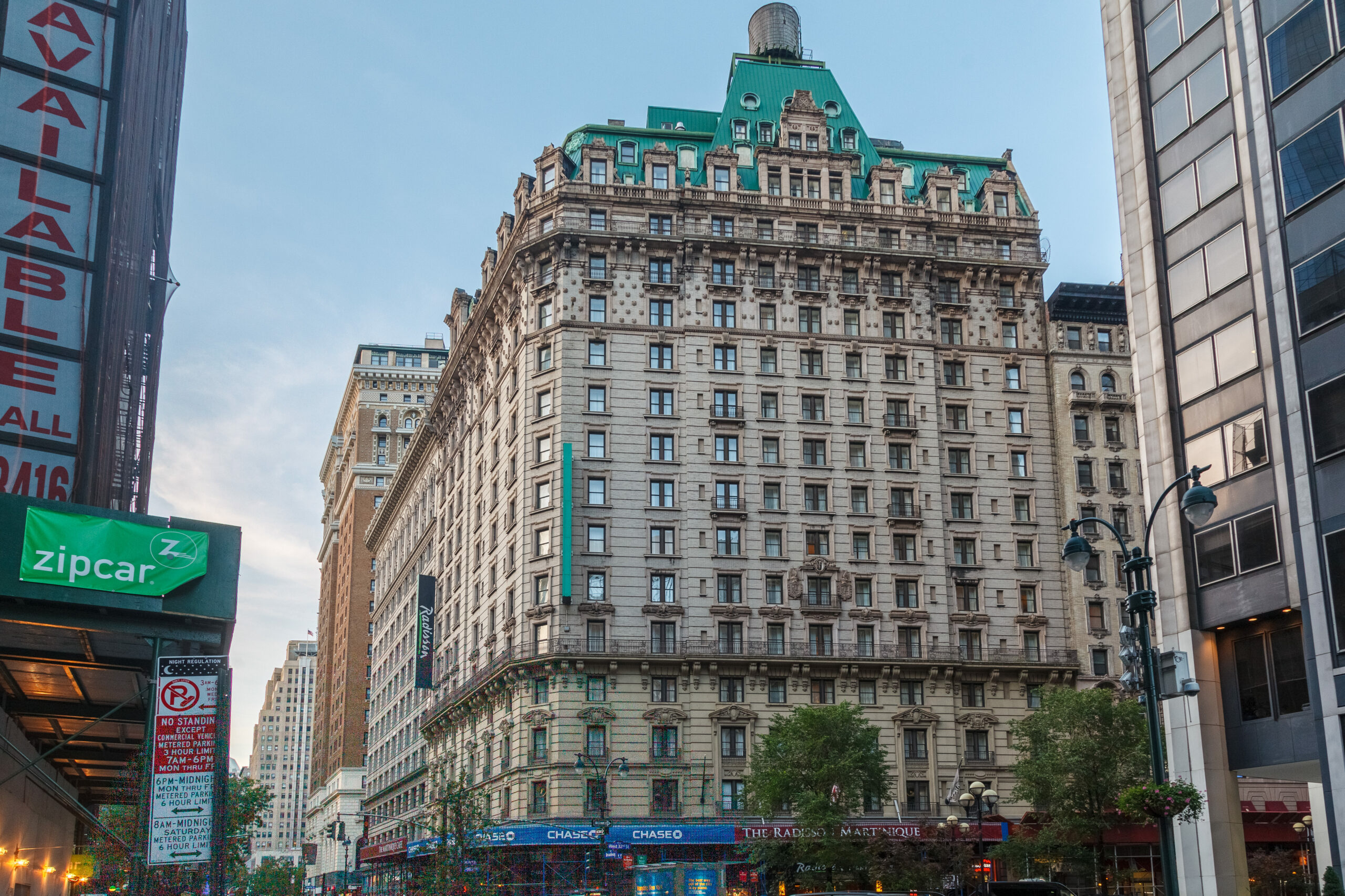 Hotel Martinique on Broadway in Manhattan, New York City